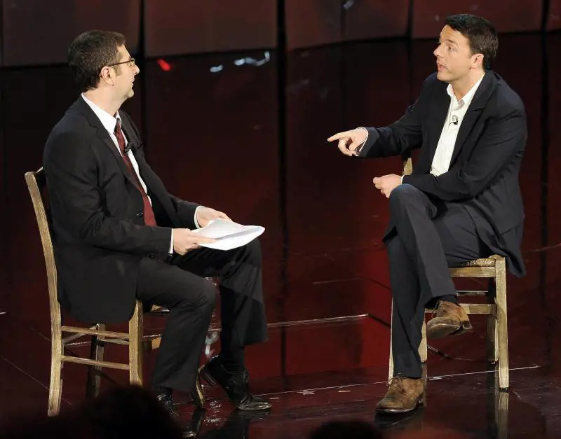 Renzi e Bersani da Fazio Segretario: "A Monti non conviene candidarsi"