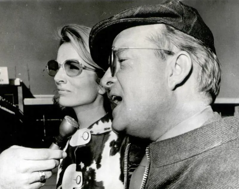 Lo scrittore americano Truman Capote