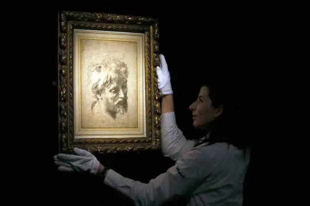 La Testa di giovane apostolo di Raffaello, battuta per 36 milioni da Sotheby's