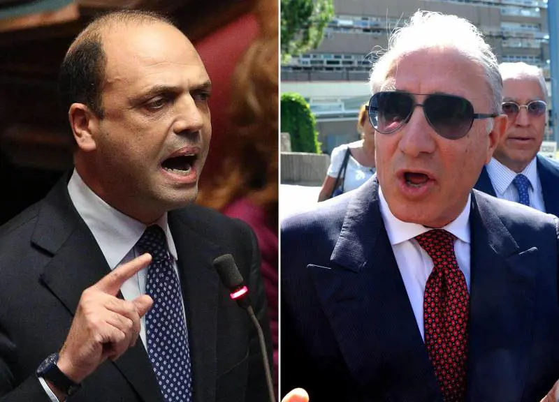 Alfano contro Dell'Utri: "Un povero disgraziato" La replica: non ha palle