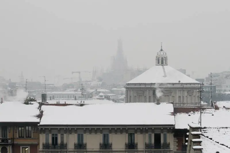 Ancora neve al Nord: l'allerta fino a stasera, poi arrivano le piogge