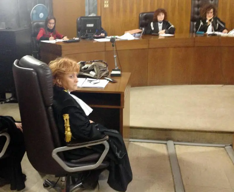 Il pm Ilda Boccassini in aula per l'udienza del processo Ruby