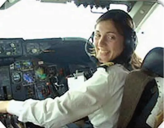 Ecco Paola, è unica nel pilotare i Jumbo