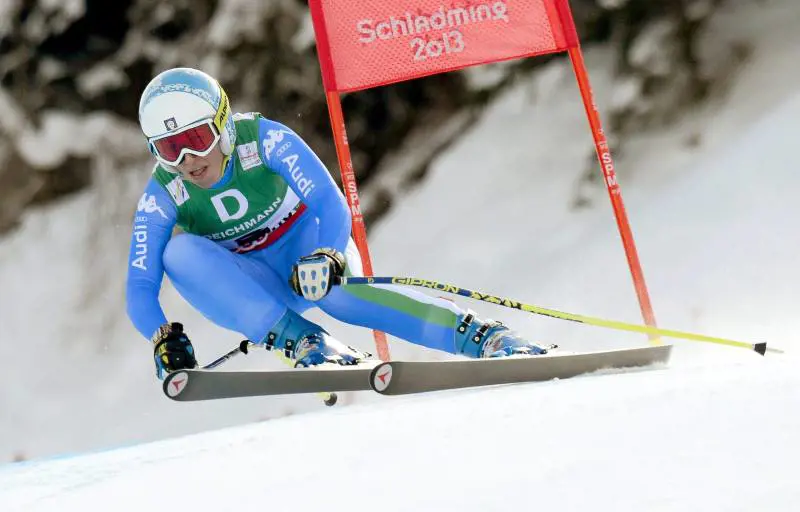 Sci, medaglia d'argento all'azzurra Nadia Fanchini