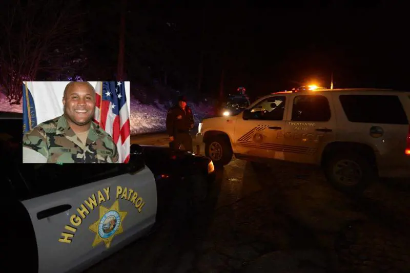 Usa, la folle fuga del poliziotto finisce nelle fiamme