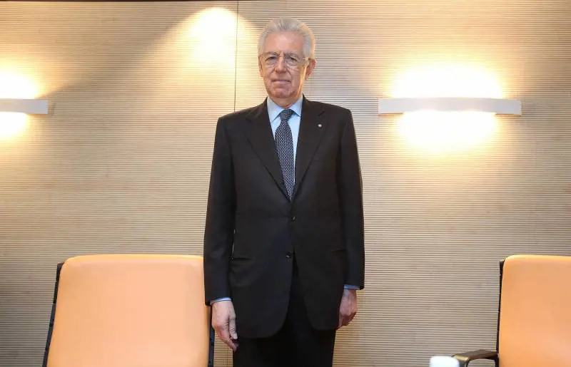 Il presidente del Consiglio Mario Monti