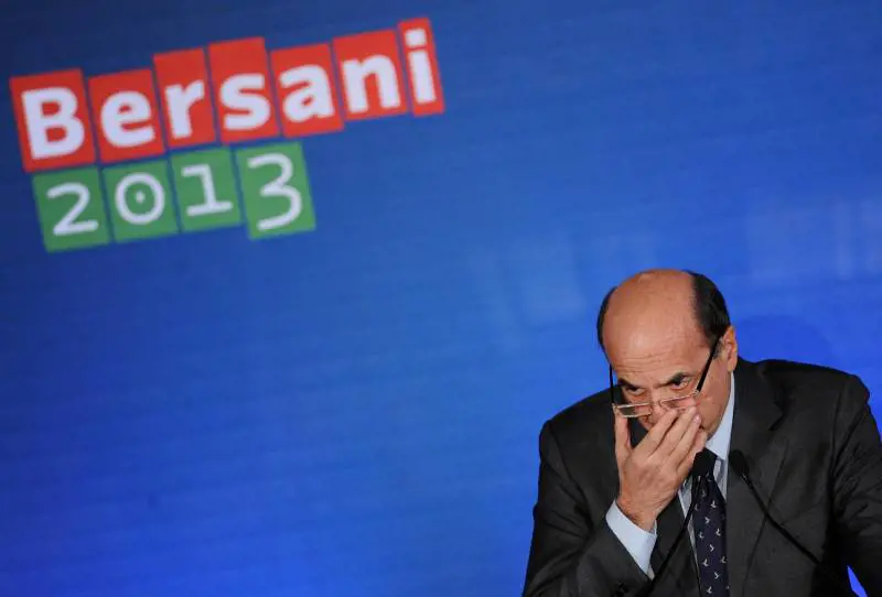 Il segretario del Pd Pier Luigi Bersani