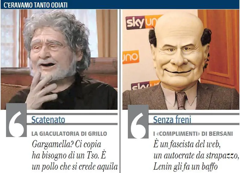 "Zombie", "Fascista", "Satana". Beppe-Pier alleati impossibili 