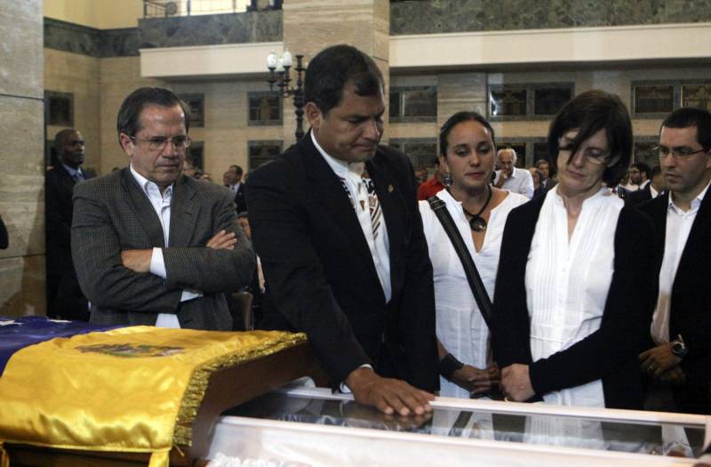 Il presidente ecuadoregno Rafael Correa