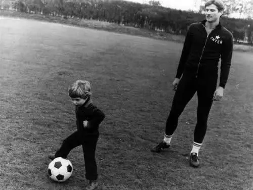 Giacinto Facchetti con il figlio Gianfelice