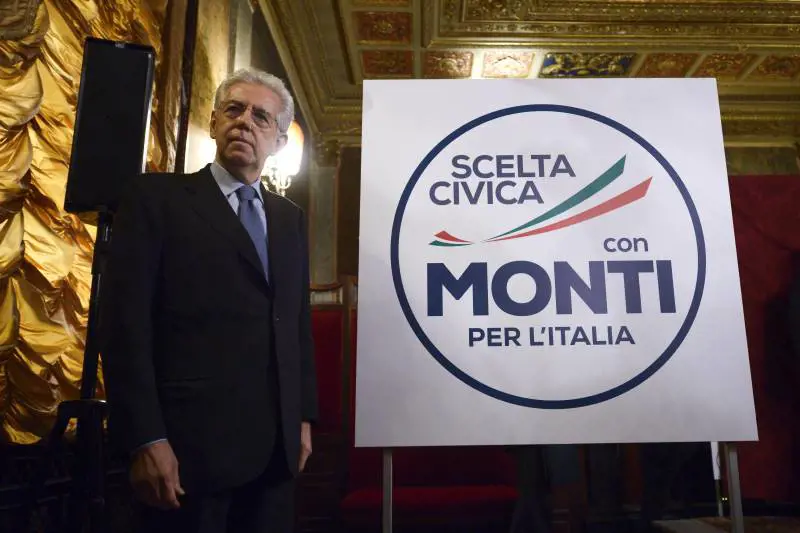 Il presidente del Consiglio Mario Monti