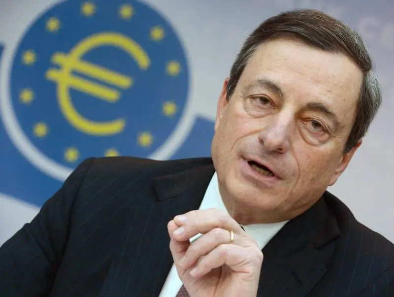 Il presidente della BCE, Mario Draghi