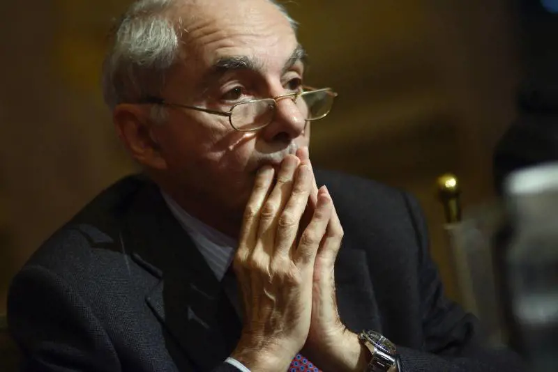 Giuliano Amato a Palazzo Giustiniani 