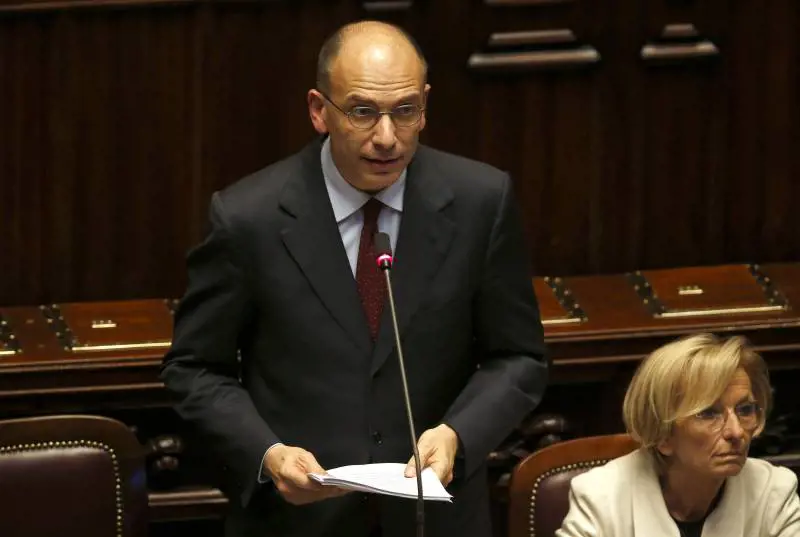 Il discorso di Enrico Letta alle Camere