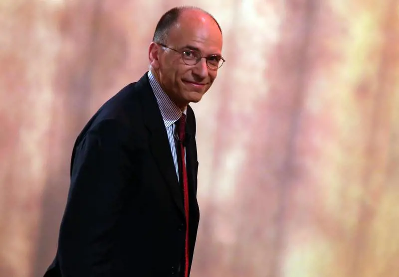 Il presidente del Consiglio Enrico Letta