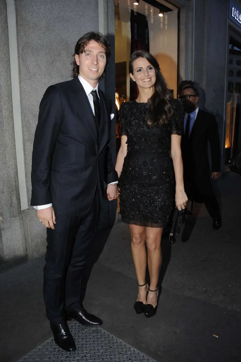 Montolivo e la moglie Crsitina De Pin