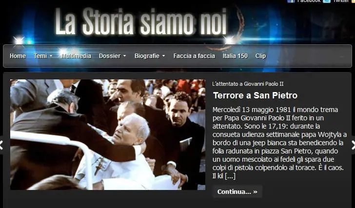 La Rai manda in pensione "La storia siamo noi"?