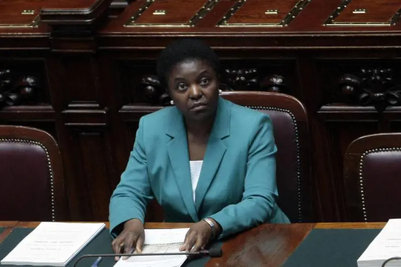 Il ministro per l'Integrazione Cecile Kyenge