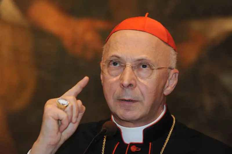 Il presidente della Cei, Angelo Bagnasco
