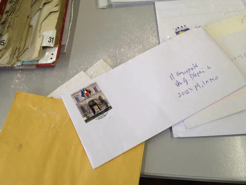 Busta sospetta, «Giornale» bloccato