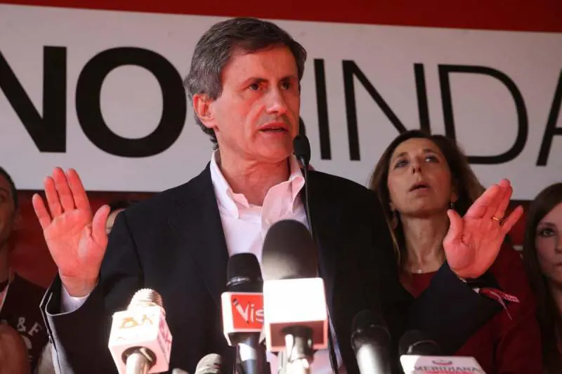 Il sindaco uscente Gianni Alemanno