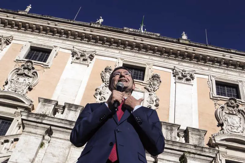Il sindaco di Roma, Ignazio Marino