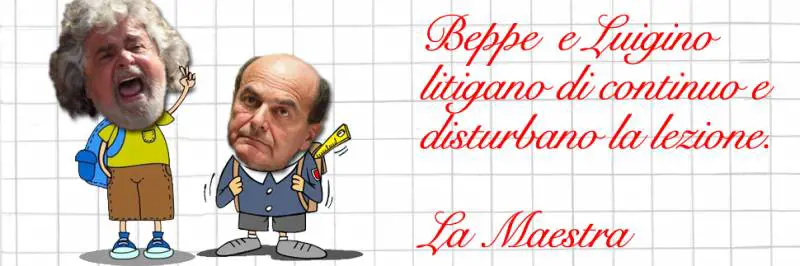 Botta e risposta tra Grillo e Bersani