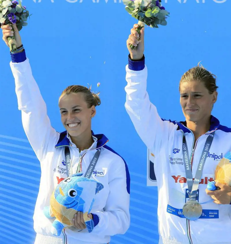Mondiali di tuffi, medaglia d'argento per Cagnotto e Dallapè