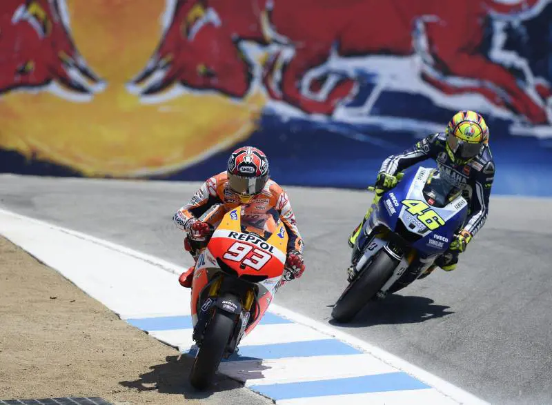 Marquez-Rossi, il dramma non ferma i sorpassi da brivido