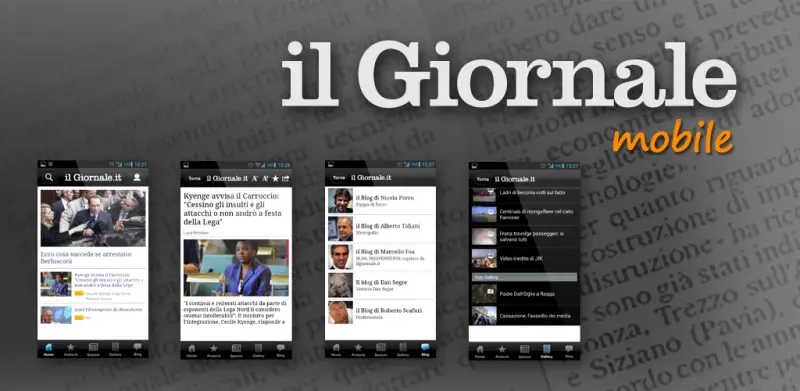 L'applicazione del Giornale sbarca anche sui dispositivi Android