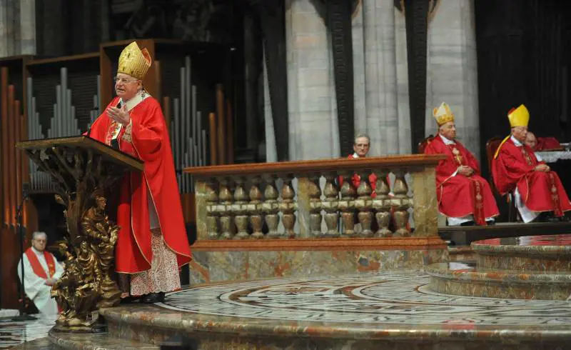 Tanta gente (e pochi politici) per Martini