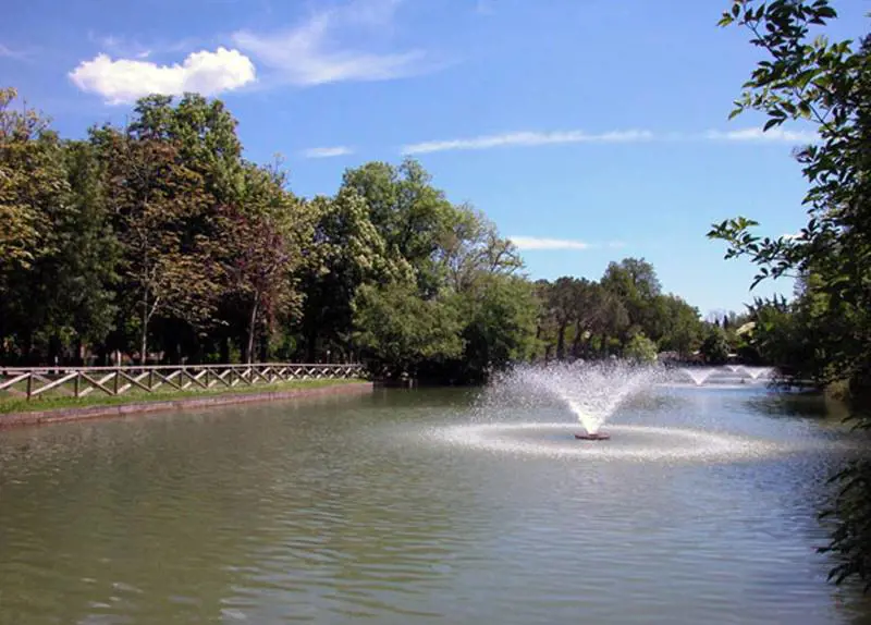 Una veduta dei Giardini Margherita di Bologna