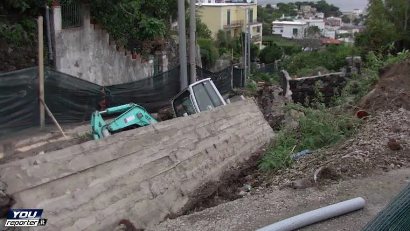 Frana a Ischia (Napoli)
