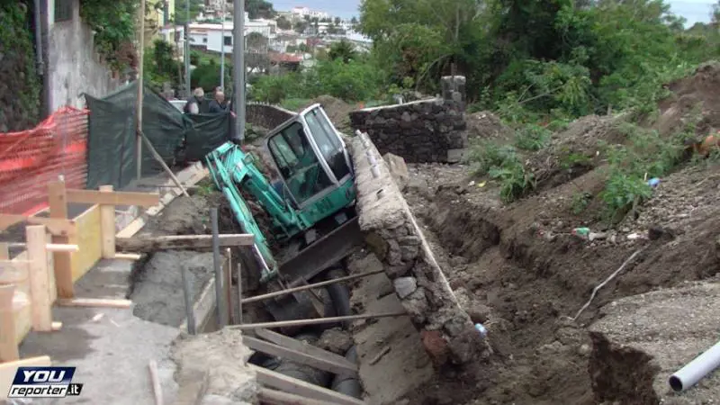 Frana a Ischia (Napoli)