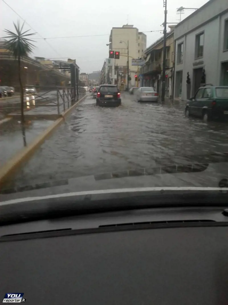 Maltempo a Napoli