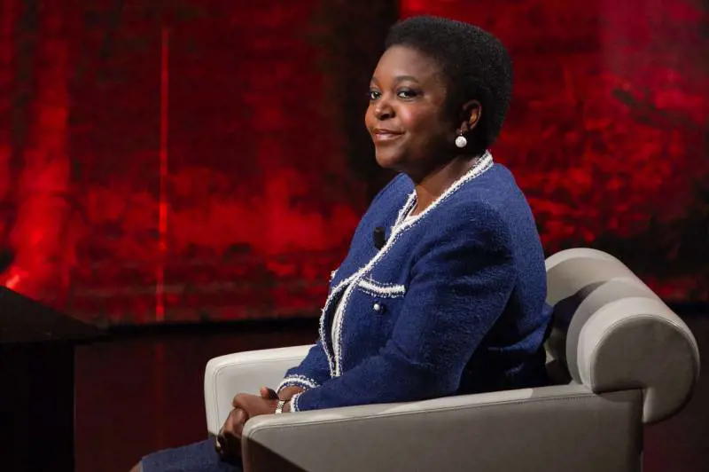 Il ministro all'Integrazione Cecile Kyenge a Che tempo che fa