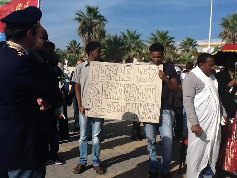 Agrigento, manifestanti contestano Alfano