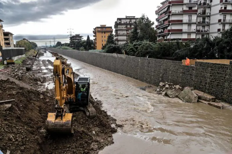 Arno ingrossato a Firenze