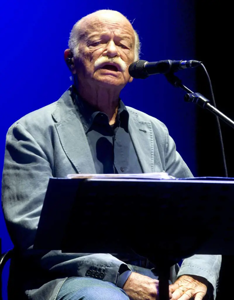 Gino Paoli al concerto al Parco della Musica a Roma