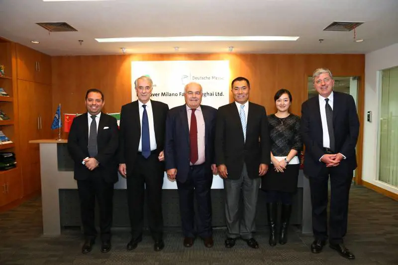Sistema Milano, Pisapia visita la sede di Fiera Milano a Shanghai