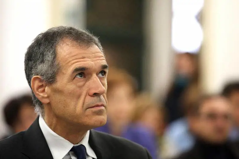 Il commissario alla Spesa, Carlo Cottarelli