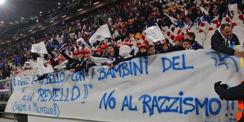 Multa alla Juventus per le offese dei bambini allo stadio