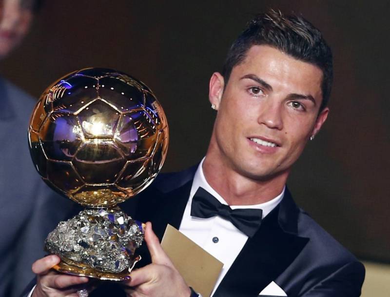 Cristiano Ronaldo, vincitore del Pallone d'Oro Fifa 2013