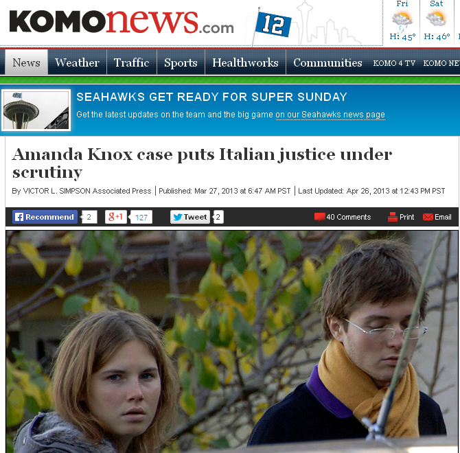 Komo News, di Seattle, Usa