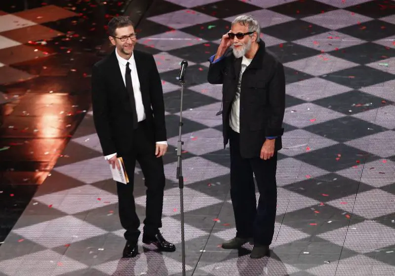 Fabio Fazio e Cat Stevens