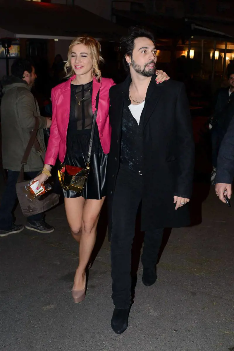 Francesco Sarcina con la fidanzata