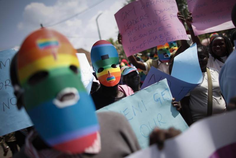 Manifestazione a Nairobi contro la proposta di legge / 10 febbraio