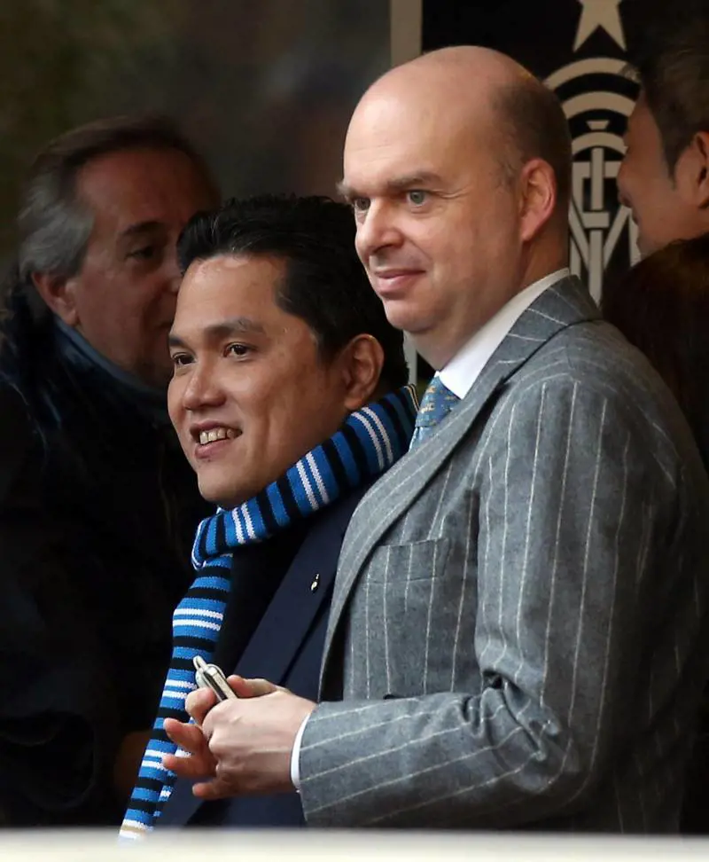 Thohir carca Moratti e l'Inter cerca Evra