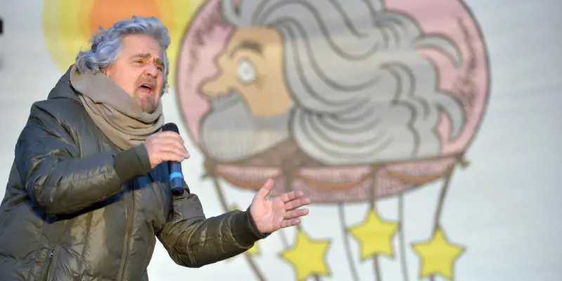 M5S, la sicumera di Grillo: "Vinceremo le elezioni Europee e andrò a parlare con la Merkel"