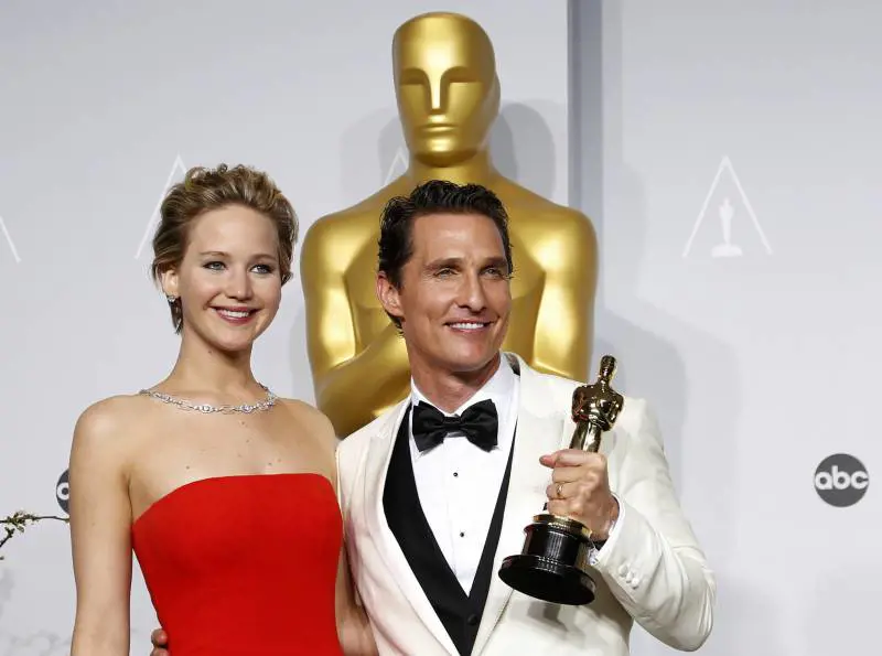 Jennifer Lawrence e Matthew McConaughey 